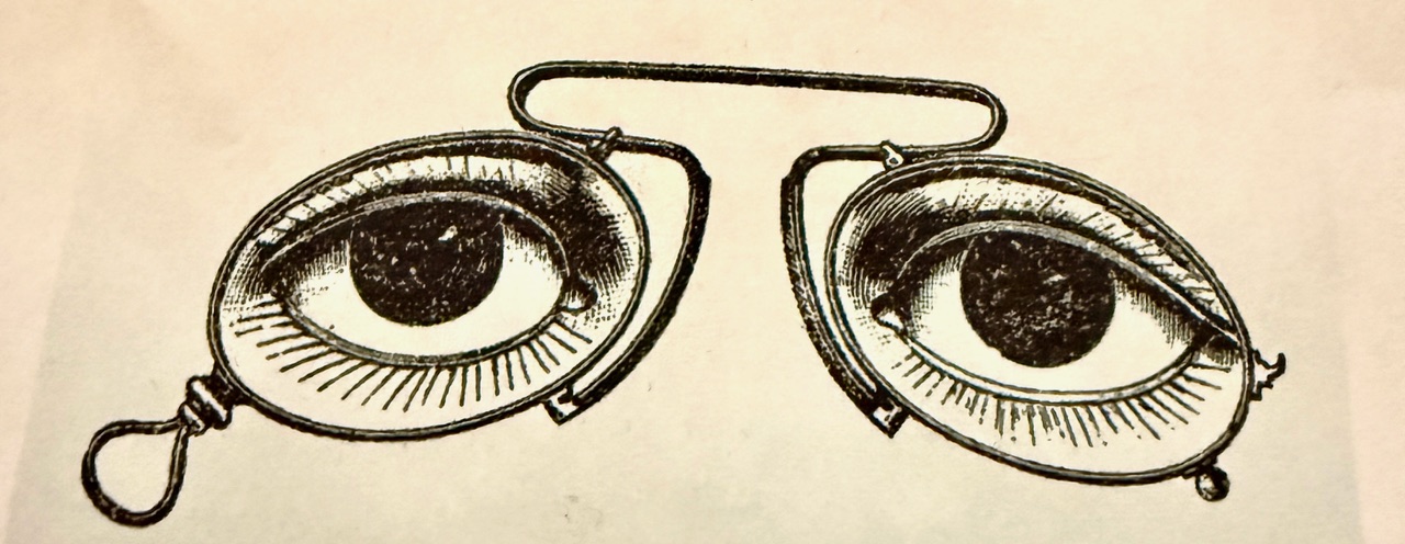 Vintage Spectacles Drawing